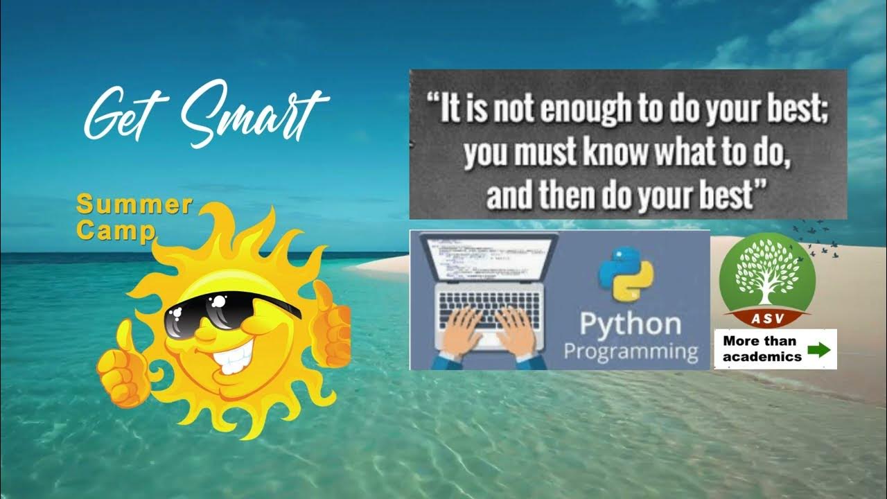 Python Summer Camp by Corporate Trainers - YouTube