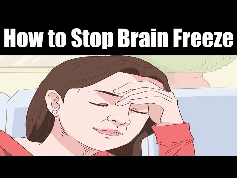 How to Stop Brain Freeze | Cure Brain Freeze sofort