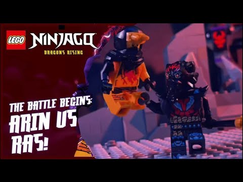 Ras VS Arin (Casket Of Bones) | Ninjago Dragons Rising Season 3 Part 2 ...