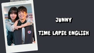 Junny - Time Lapse English Version Ost. Good Boy Terjemahan (English / Indonesia)