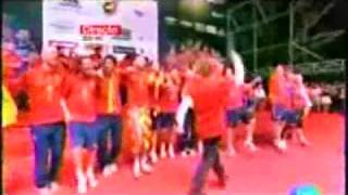 David Bisbal Spain World Cup Champions 2010 Celebration Fiesta k'naan Wavin Flag Live 12 - 07 -10