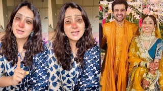 Juhi Parmar Crying badly \& Reacts on Ex hubby Sachin Shroff's 2nd Marriage at age the age of 50