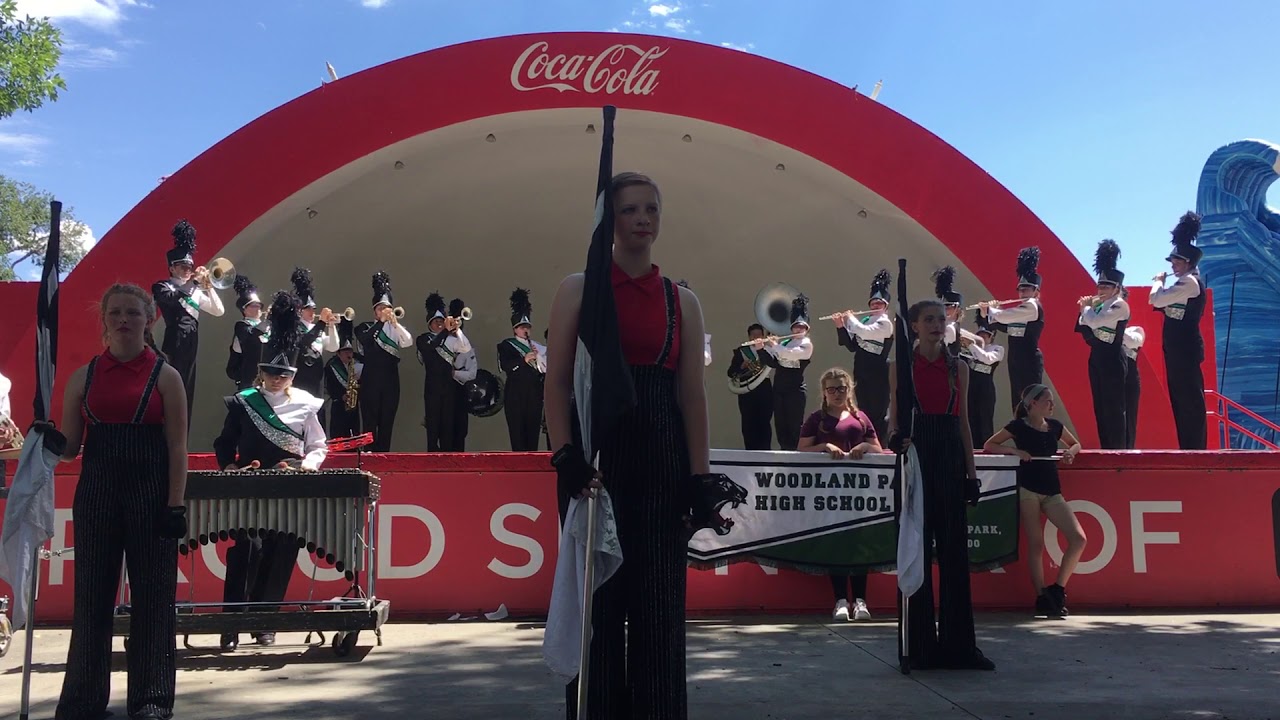 Woodland Park High School Pride of the Park Marching Band Colorado