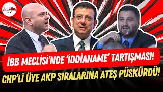 İbb Mecli̇si̇nde İddi̇aname Tartişmasi I Chpli Üye Akp Sıralarına Ateş Püskürdü Zavallısınız