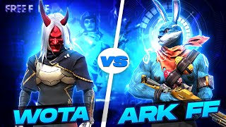 WOTA FF 🇹🇳 VS ARK FF 🇮🇳 || BEST VS BEST🔥