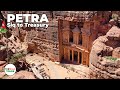 Petra  walking the siq to the treasury  4k with captions  march 2022