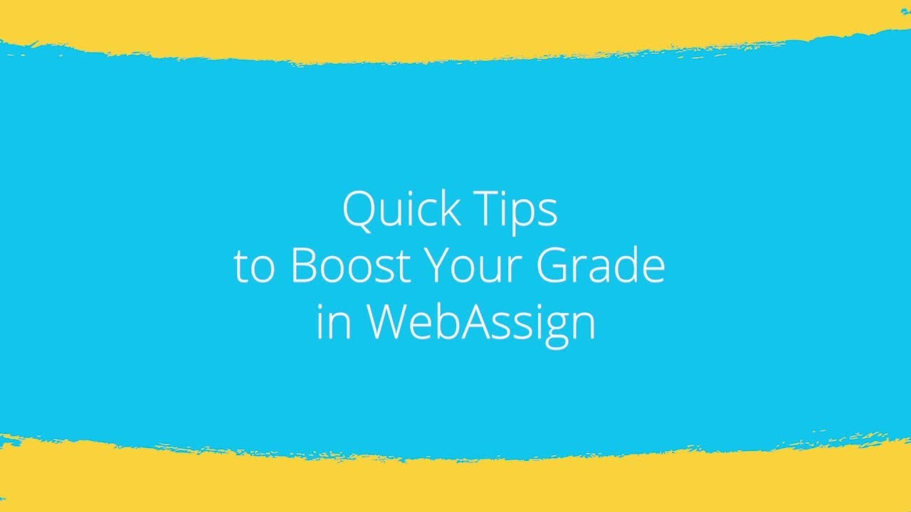 Boost Your Grade in WebAssign: Quick Tips from Students textbooks sell