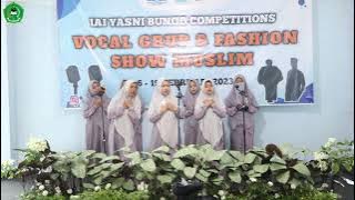 Sholawat Jibril | Lomba Vocal Grup di IAI Yasni Bungo | Final | Penampilan Santriwati Al Munawwaroh