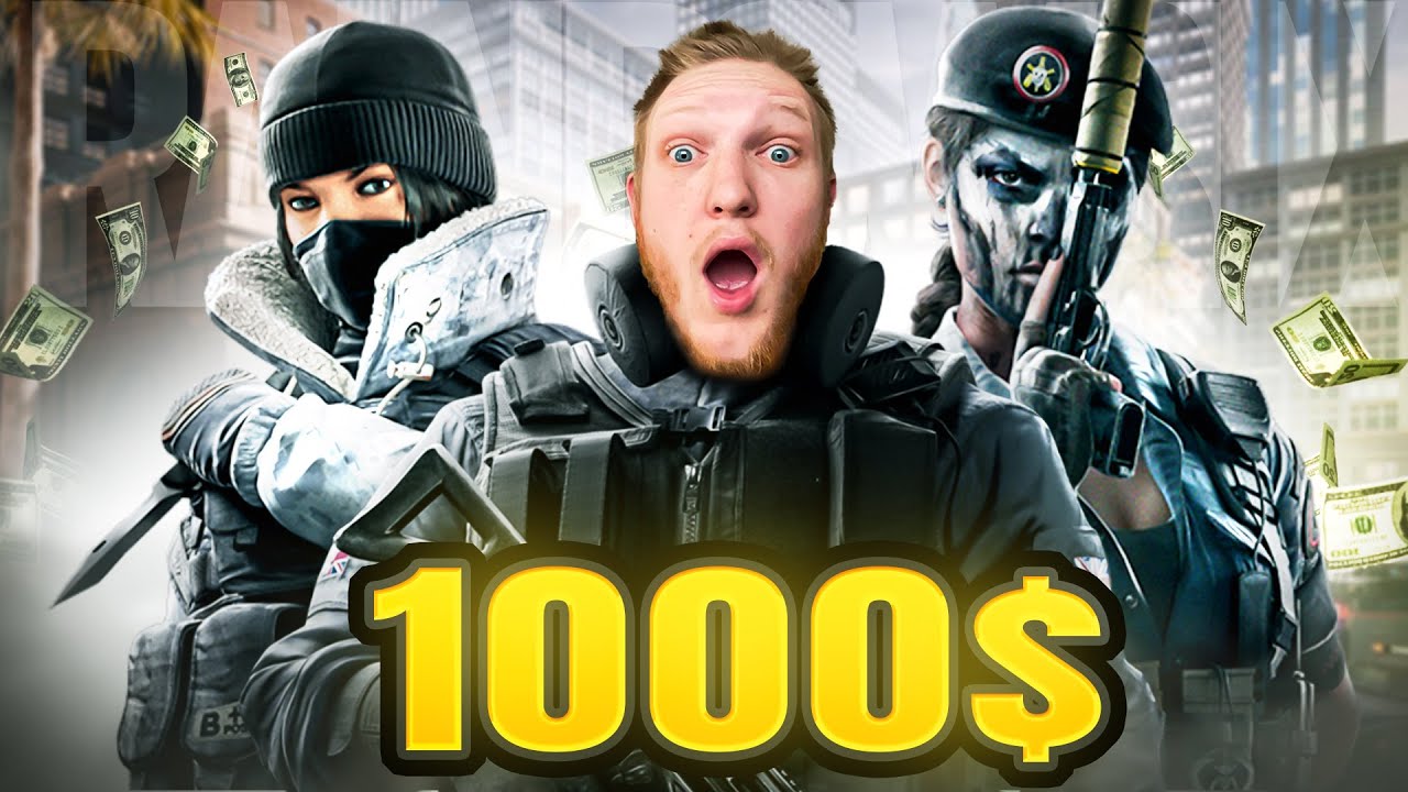 1000$ 1V1 Tournament Rainbow 6 Siege