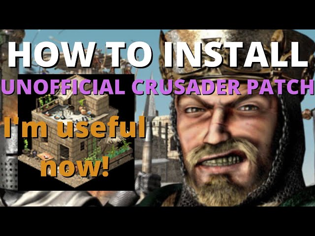 How to Install the Unofficial Patch