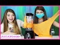 Making Orange Slime In A Blender / JustJordan33