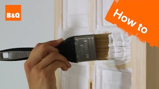 How to paint a door