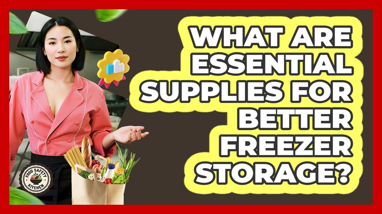 What Are Essential Supplies For Better Freezer Storage?