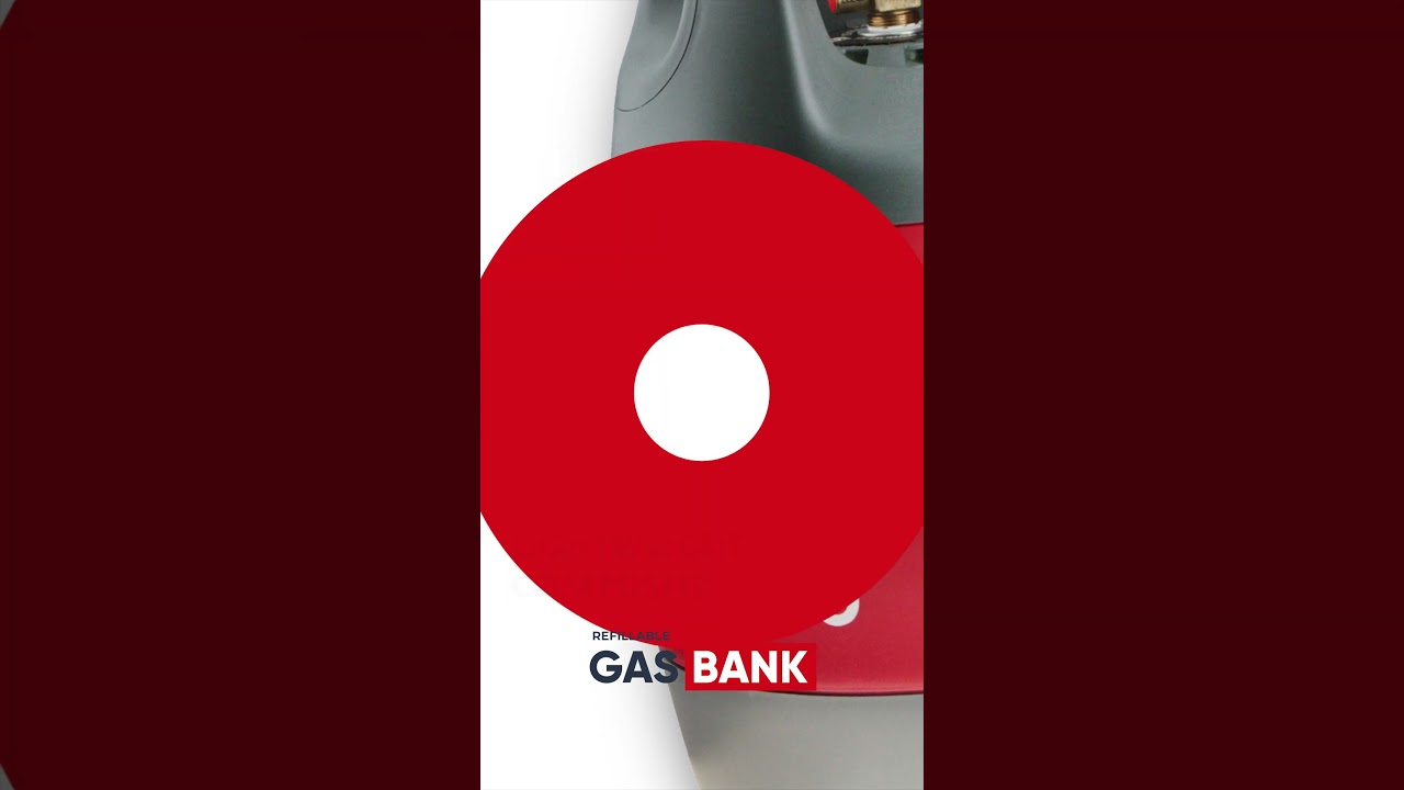 GasBank DUO Refillable Composite Gas Bottle - Safe & easy LPG refills across Europe
