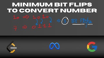 Minimum Bit Flips to Convert Number || LeetCode #2220 || Bit Manipulation || EASY EXPLAINATION