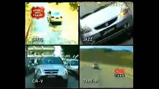 Honda Reklamı 2002 - Civic, Jazz, CR-V, Civic Type-R (CNN Türk Saat Sonu) Resimi