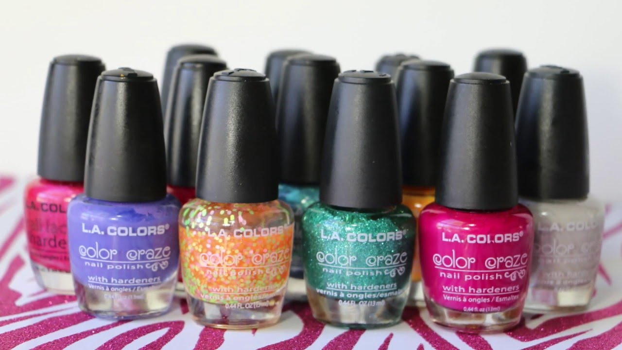a touch of color nail polish