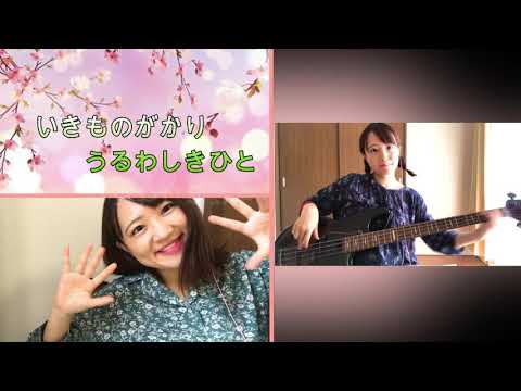 【OKAPY】いきものがかりの うるわしきひと　　ベース弾いて歌ってみた