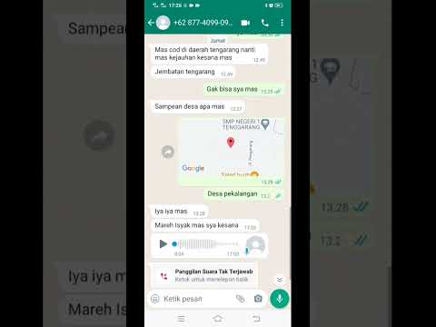 Cara mengatasi pesan