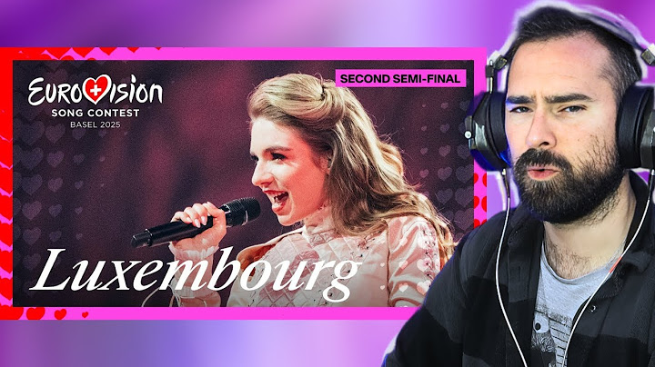 Vocal Coach Reacts - Laura Thorn La Poupée Monte Le Son LIVE  Luxembourg Second Semi Final