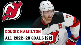 Dougie Hamilton (#7) All 22 Goals of the 2022-23 NHL Season