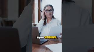 At 73 the IRS Made Gloria Pay 25 Percent for One Missed Withdrawal #Shorts