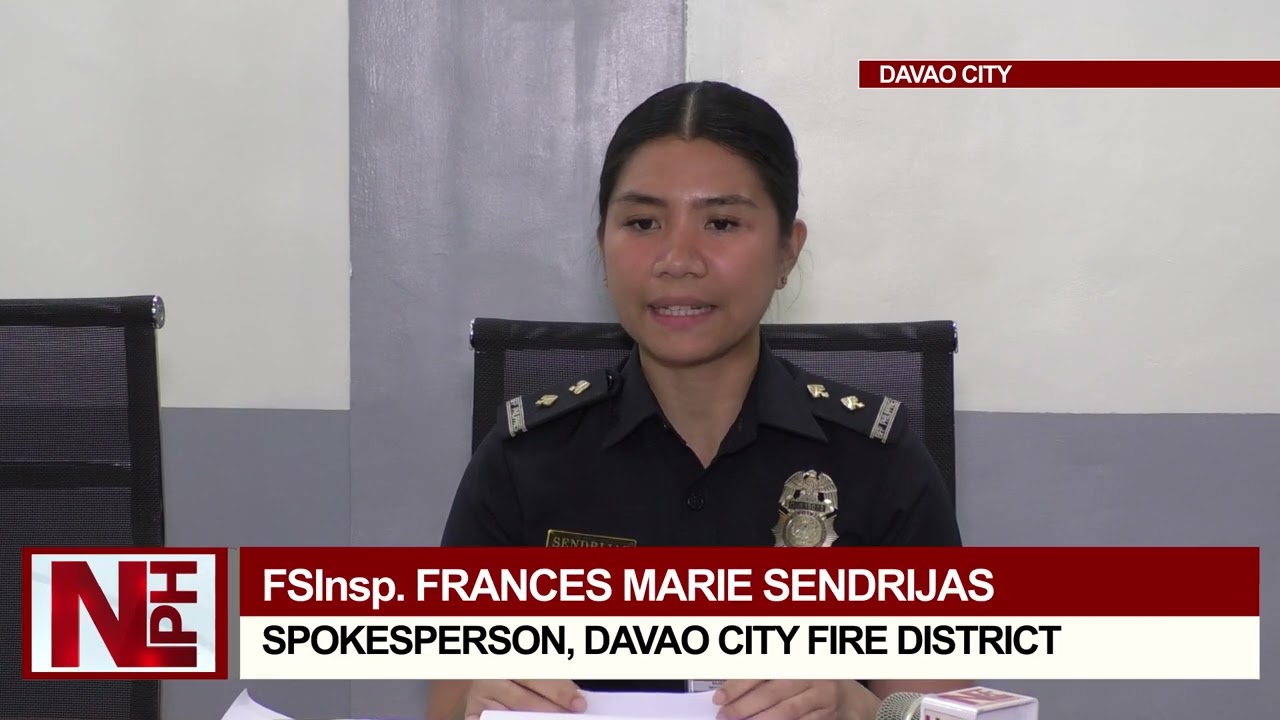 DAVAO CITY FIRE DISTRICT, NAGPAHIMANGNO SA PUBLIKO NGA KANUNAYNG MAG IGMAT ARON MALIKAYAN ANG SUNOG