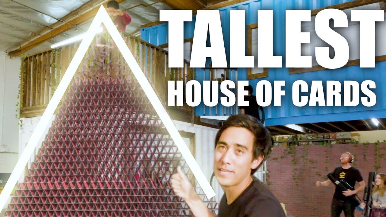 Tallest House of Cards - Attempting to Break the Record vine แปลว่า