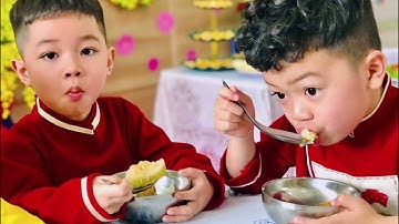 Trường mầm non Cao Xá tổ chức tiệc buffet cho trẻ nhân dịp Tết Nguyên Đán 2024