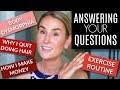 IT'S A Q+A! | Body Dysmorphia, Why I Quit Doing Hair, My Exercise Routine, Marriage + MORE!