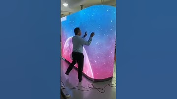 Foldable Giant LED Screen | Amazing #Tech