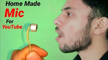 How to make Microphone at home | घर पर माइक्रोफ़ोन बनाएं | how to make mic at home | How to make mic