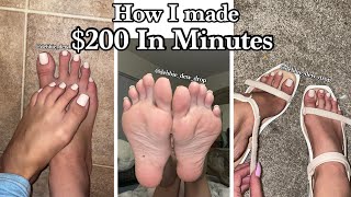 How to sell feet pics (How to take feet pics to sell) How I Made $$ Selling Feet Pics