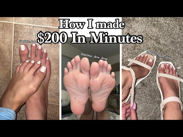 How to sell feet pics (How to take feet pics to sell) How I Made