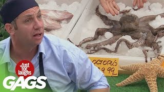 Fingers CRUSHED By Food Truck Prank!