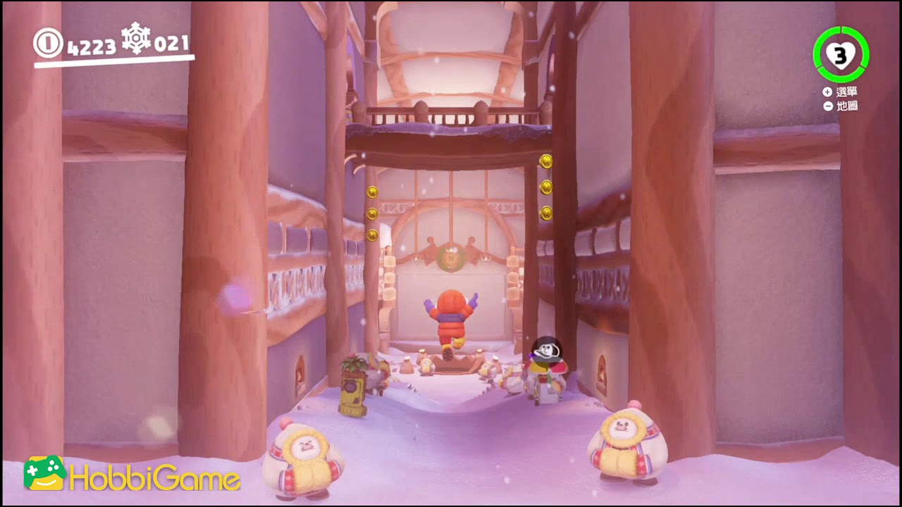 Super Mario Odyssey雪之國攻略 Hobbigame