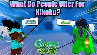 [GPO] What do PEOPLE OFFER for KIKOKU In GPO UPDATE 8!?!