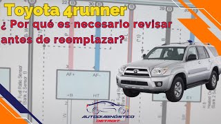 TOYOTA 4RUNNER DTC P0157 LUZ CHECK ENCENDIDA