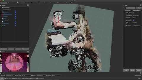 ROS Rover mapping with RTAB-Map and Intel RealSense D435i RGBD camera