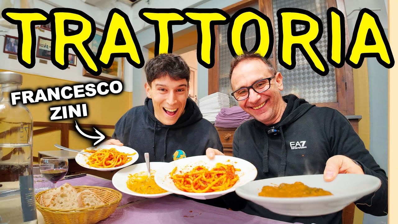 TRATTORIA NASCOSTA CON @FrancescoZini?