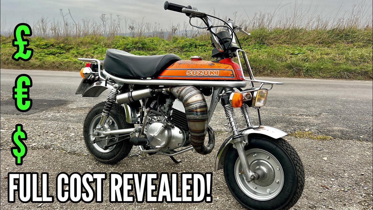 How Much it ACTUALLY COST to Build My RM80 Engine Swapped Suzuki PV50