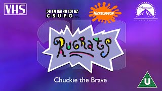Opening To Rugrats Chuckie The Brave Uk Vhs 1998