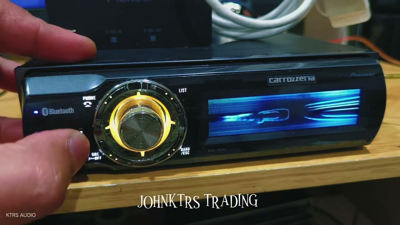 CARROZZERIA PIONEER DEH P810 - YouTube