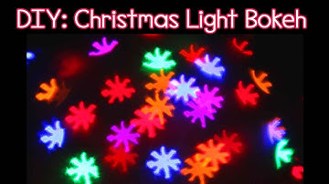Tutorial: Christmas Light Bokeh using a DSLR
