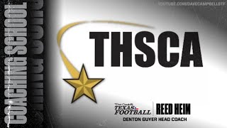 2022 THSCA INTERVIEW: Denton Guyer Head Coach Reed Heim Information