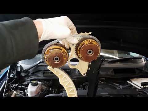 How to change timing chain on BMW n40 n45 n45t