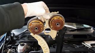 How to change timing chain on BMW n40 n45 n45t