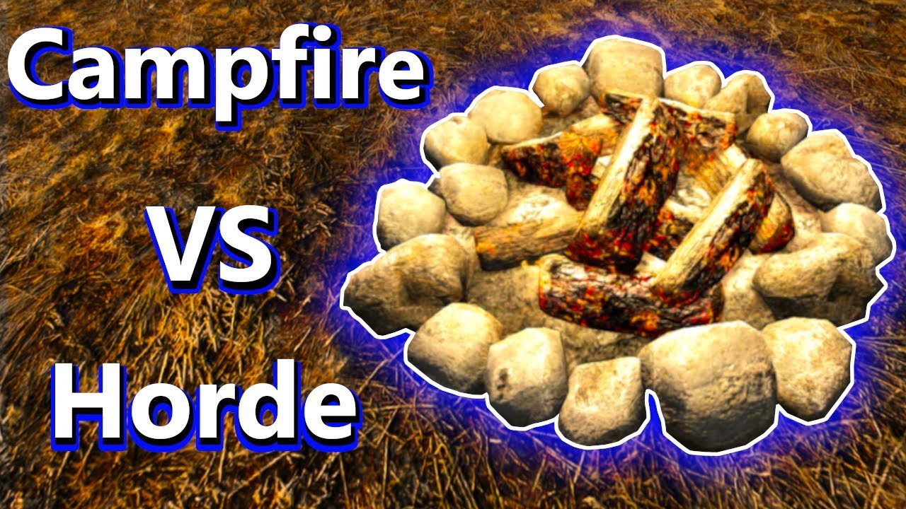 7 Days to Die BEST BASE - Campfire Horde