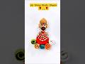 Easy Clay Idol | DIY Khatu Shyam Idol Making With Clay #shorts #shortvideo #diy #clayidol #artwork