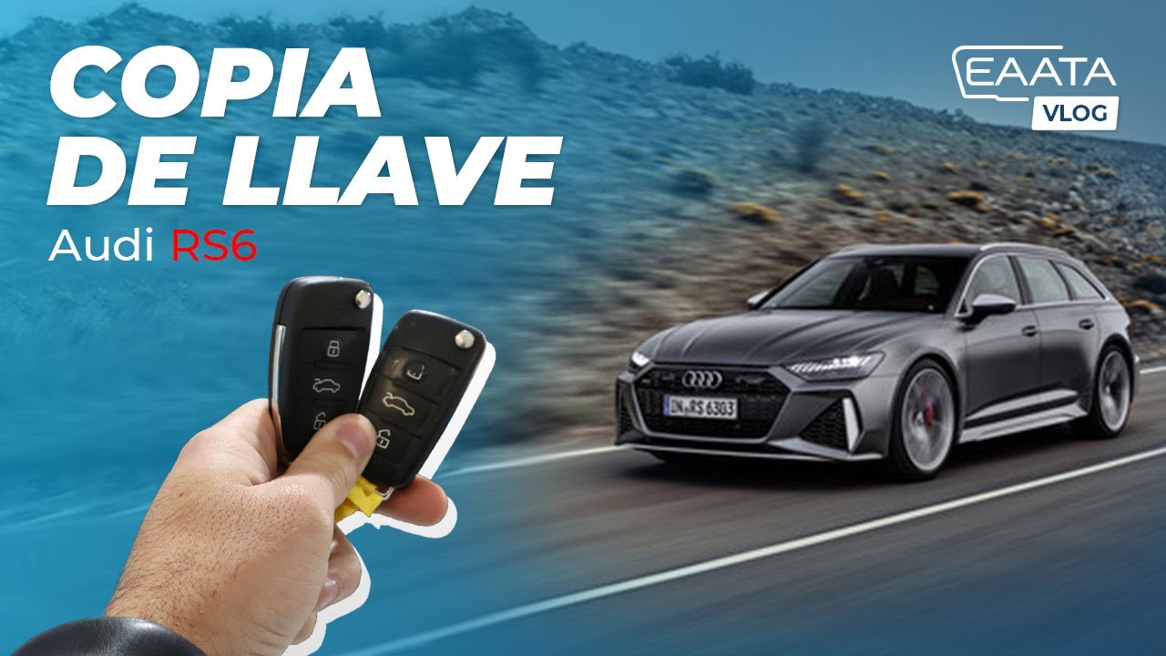 Cómo programar llave de coche? Audi RS6 - YouTube